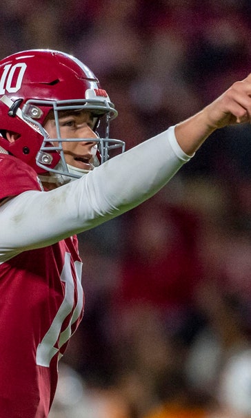 Next man up: QB Jones leads No. 1 Alabama against Arkansas